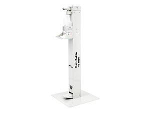 INDUSTRIAL Non-Touch disinfection stand - white