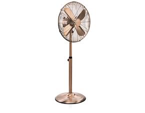 Stand fan - 60 W - copper design