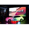 Projection on the car