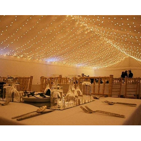 Light curtain 3x6 m - 600 LED - warm white