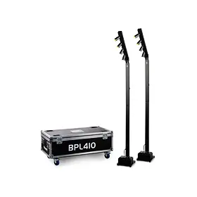 BeamZ BPL410 Battery Stand Set - Black